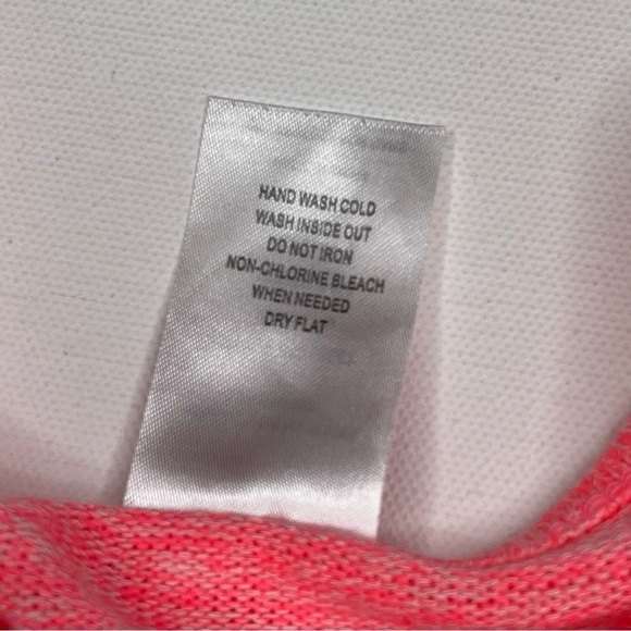 Disney Tank Top Sweater Pink Neon Minnie Mouse Bow Play School Summer Beach 6 6X - Picture 7 of 7